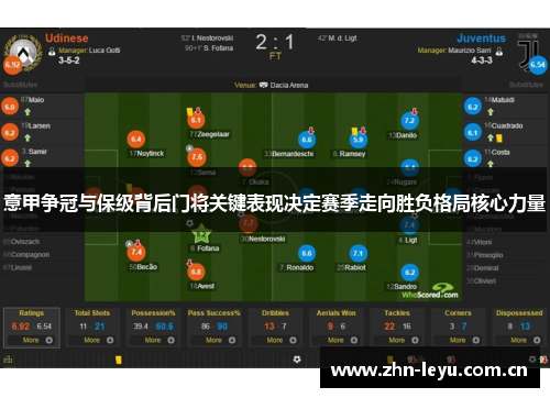 意甲争冠与保级背后门将关键表现决定赛季走向胜负格局核心力量 意甲争冠与保级背后门将关键表现决定赛季走向胜负格局核心力量